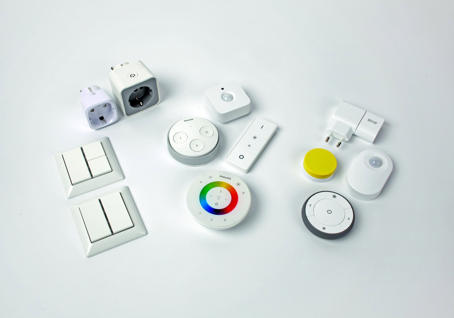 Philips Hue met Ikea combineren ZigBee schakelaar sensor dimmer slim stopcontact