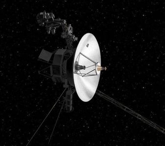 thumbnail voor Metingen Voyager 2 duiden op verrassend abrupte grens met interstellaire ruimte