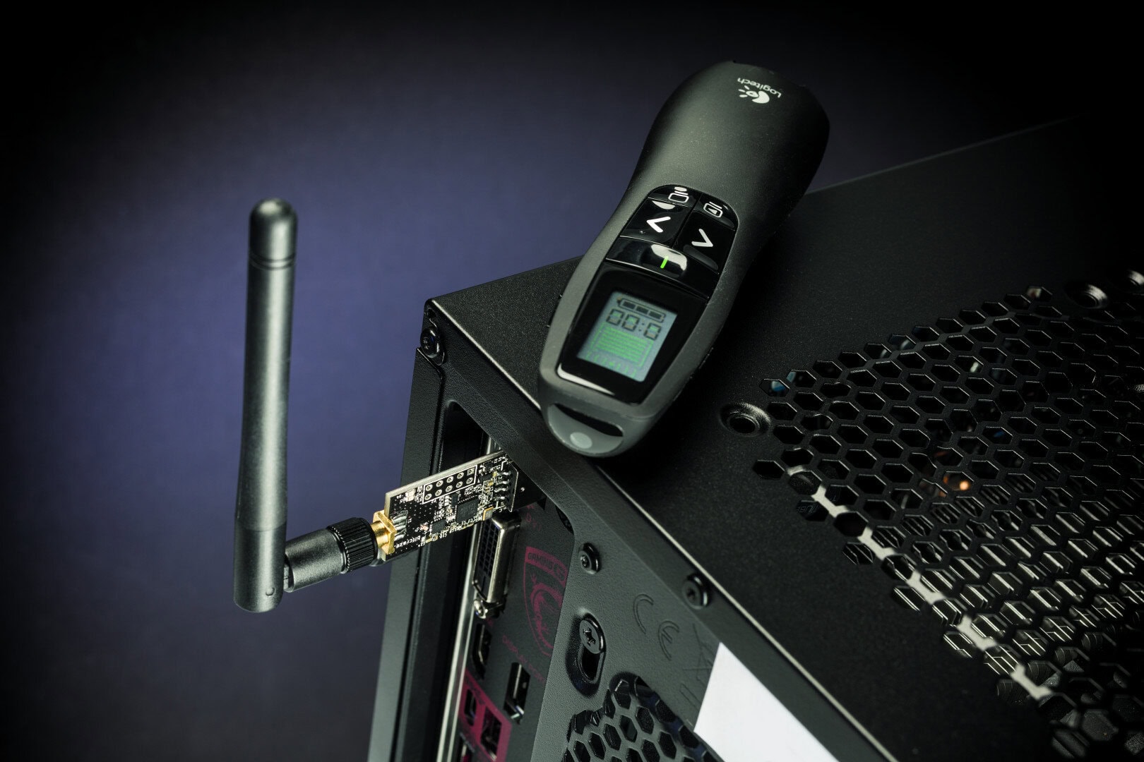 draadloos toetsenbord muis hack beveiliging Crazyradio PA MouseJack