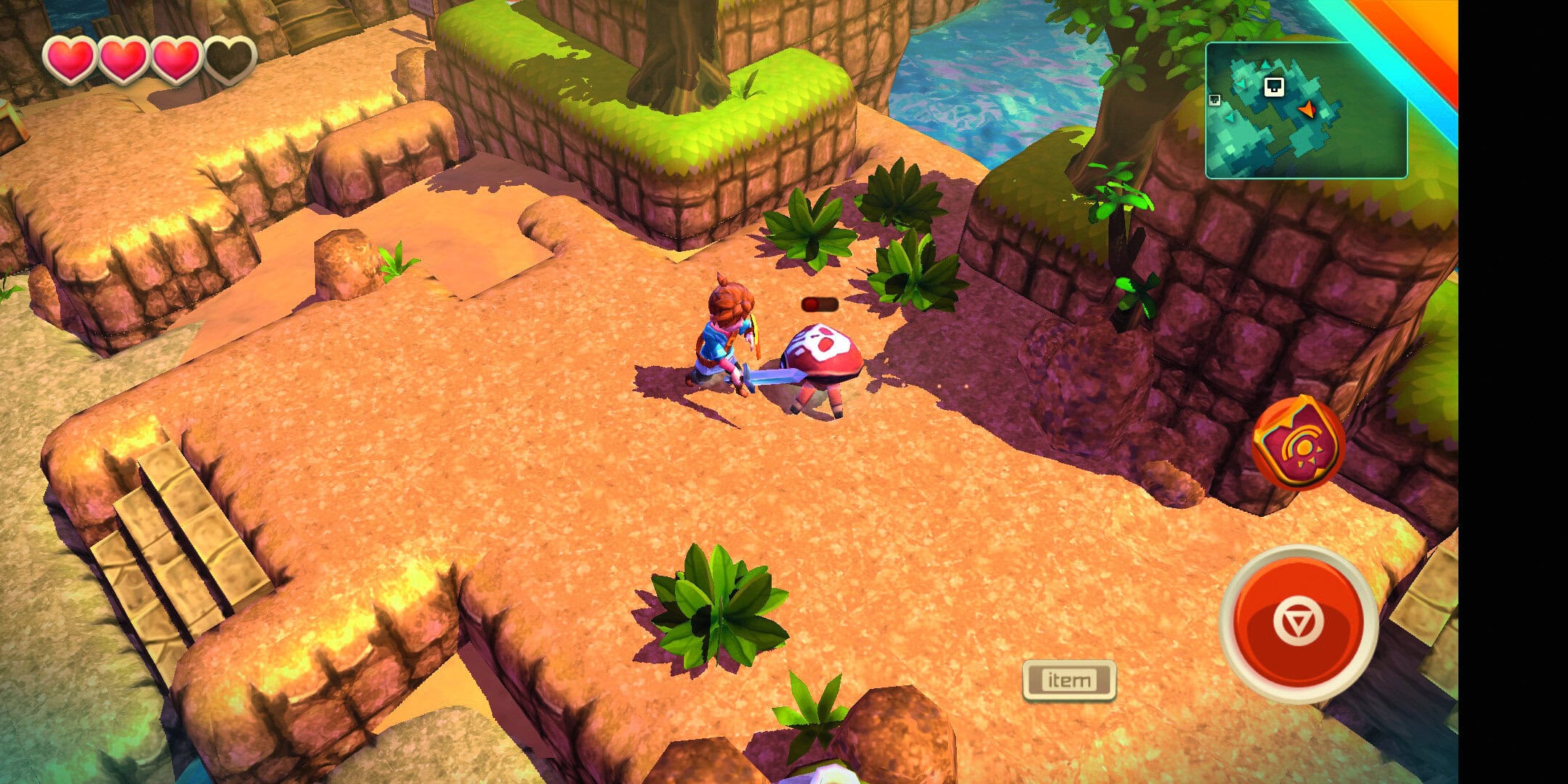 leuke mobiele game games spel Oceanhorn