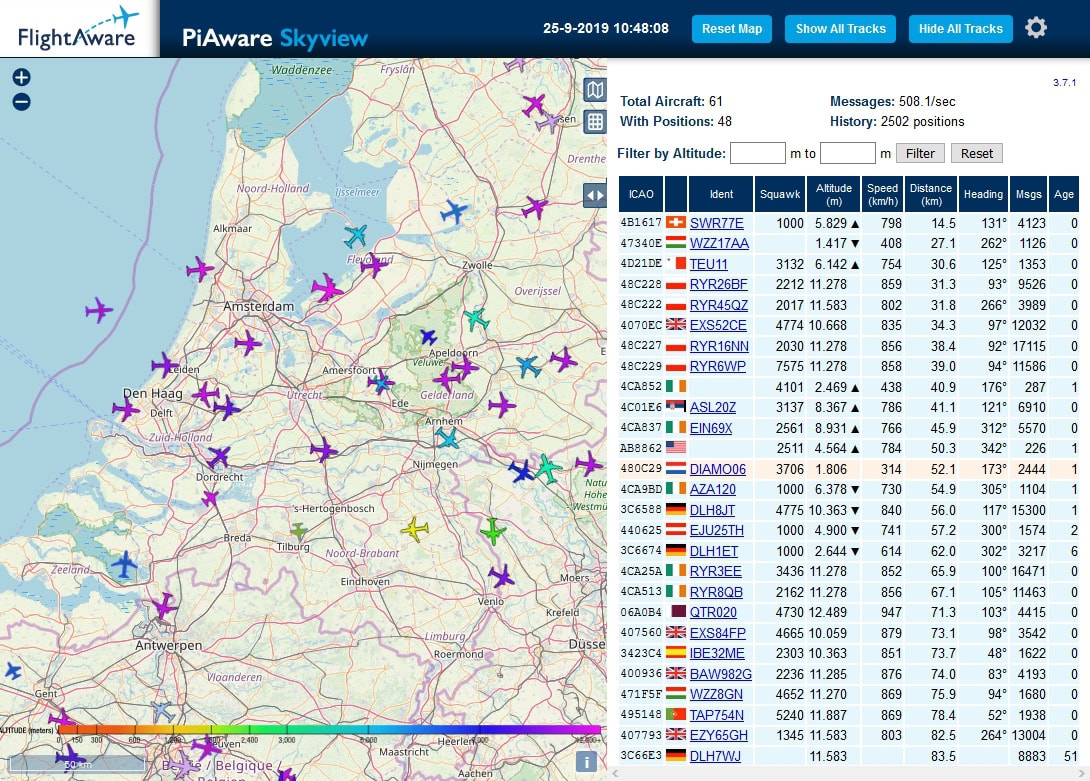 thumbnail voor Vliegtuigen spotten met een Raspberry Pi