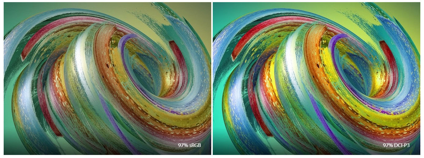 StudioBook Pro scherm kleurruimte