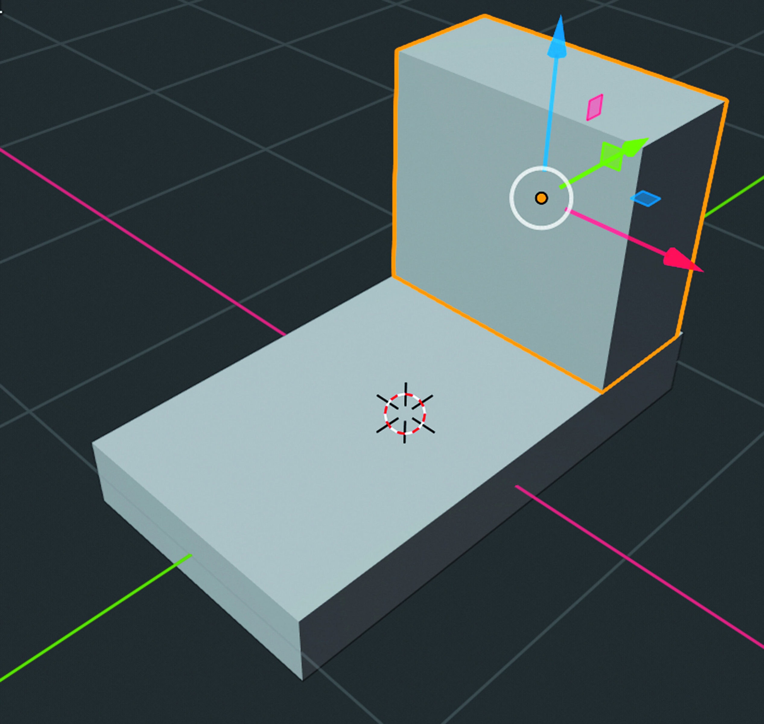 Blender workshop 3D ontwerpen cabine Move