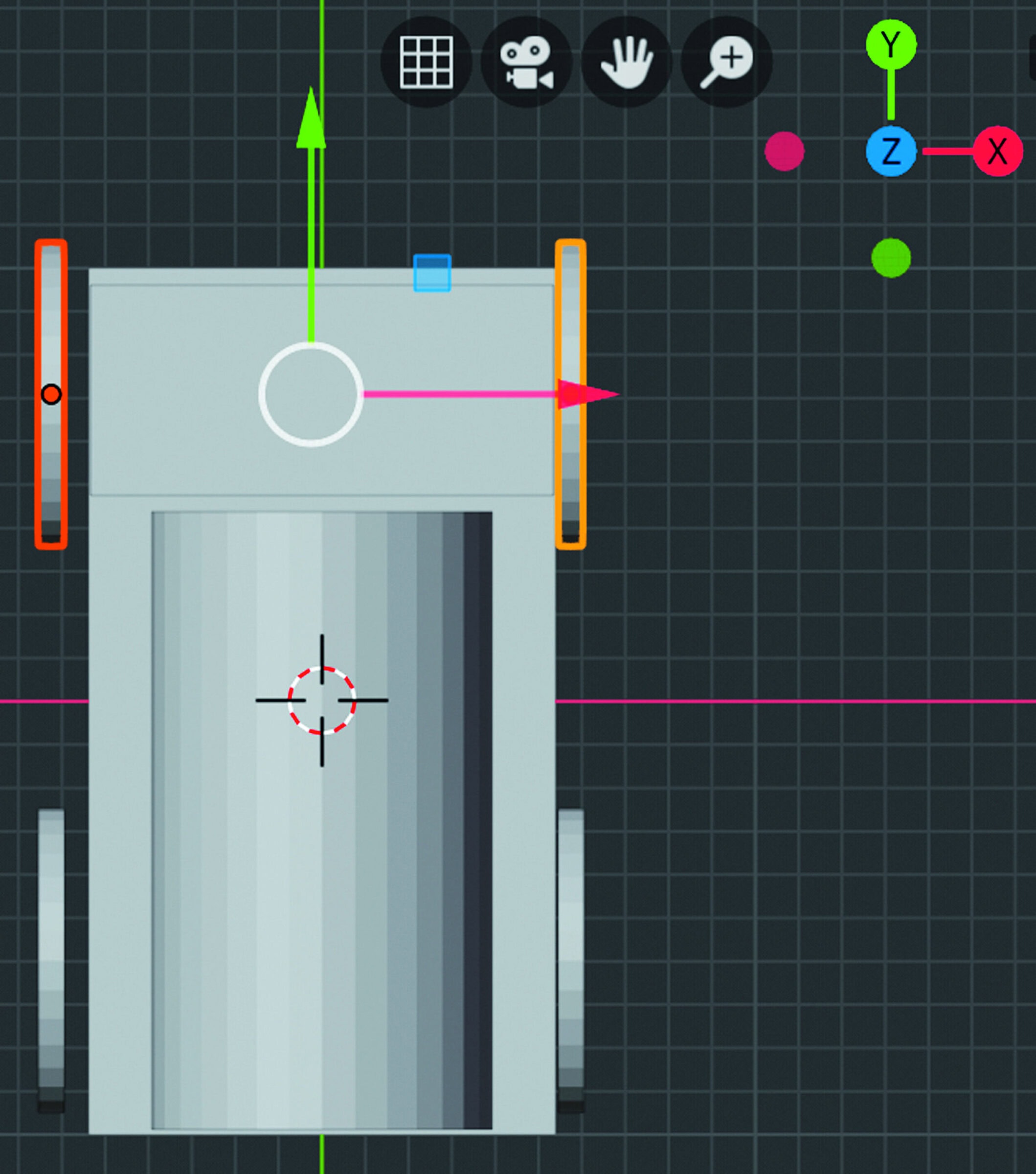 Blender workshop 3D ontwerpen orthogonale weergave perspectief wijzigen