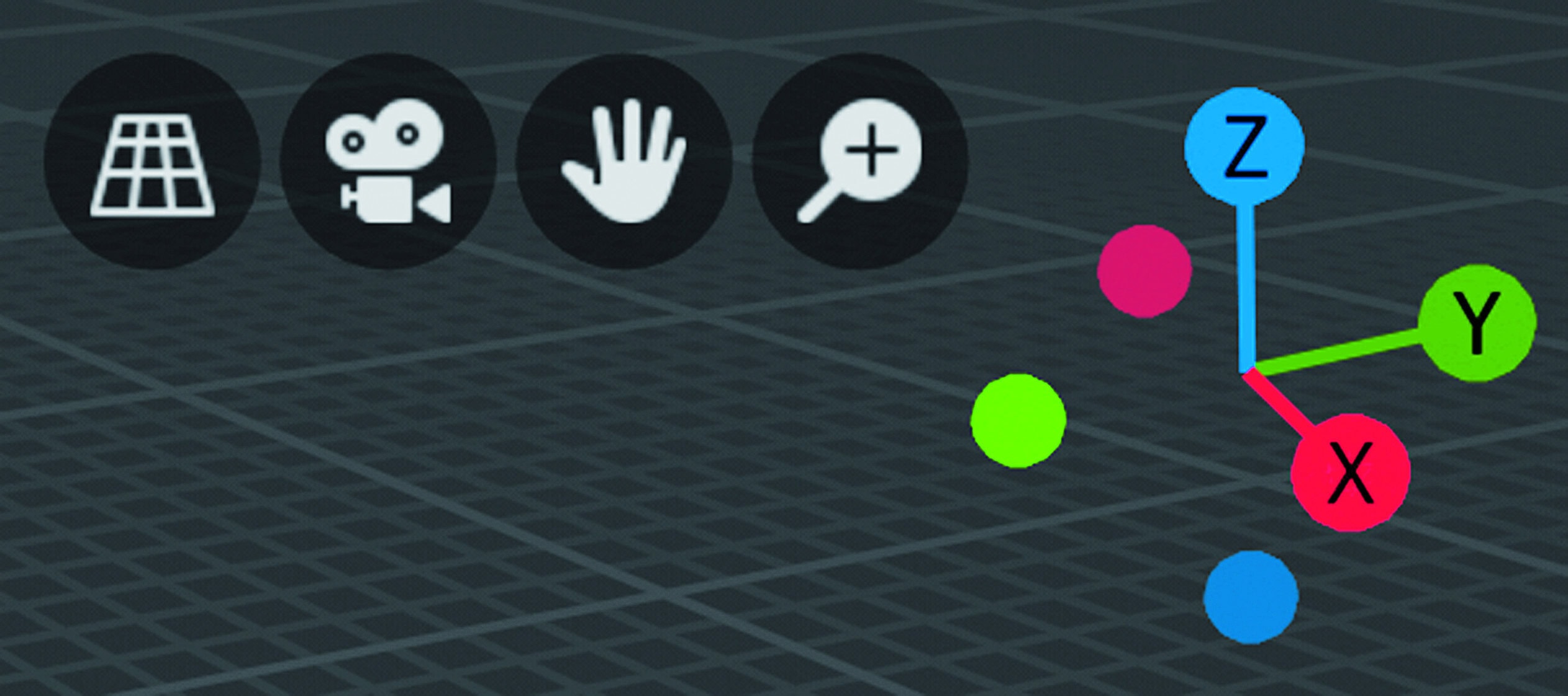 Blender workshop 3D ontwerpen verplaatsen Navigation widget