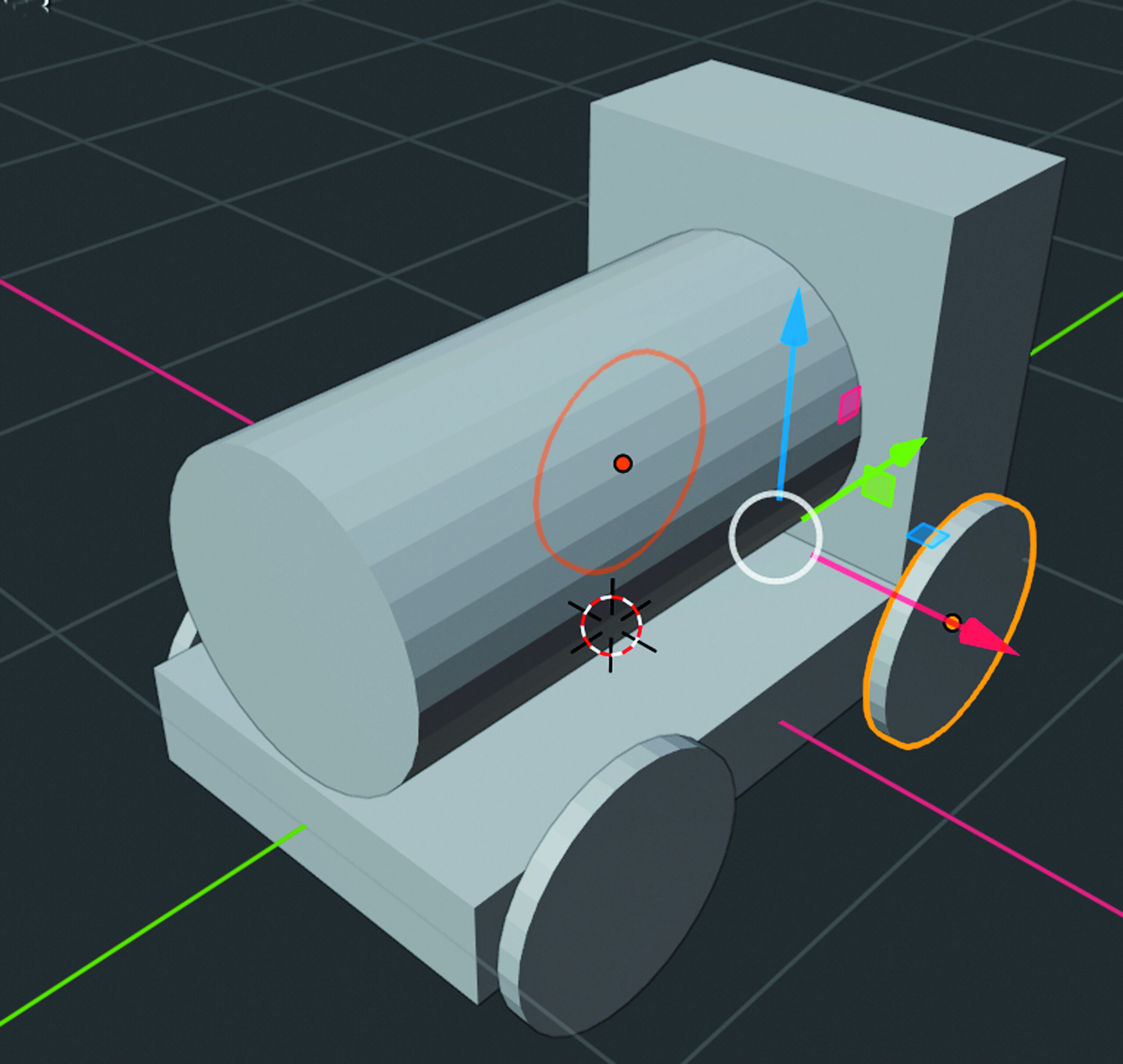 Blender workshop 3D ontwerpen wielen dupliceren