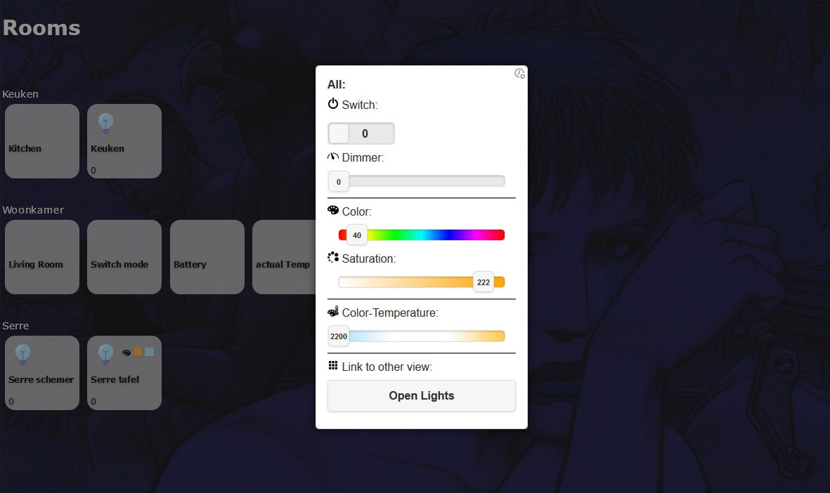 smarthome software ioBroker visualisatie IQontrol