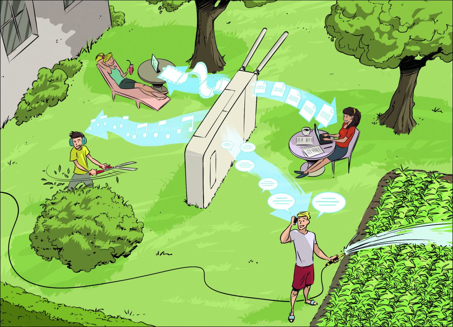 wifi buiten tuin outdoor access point internet buiten accesspoint test review