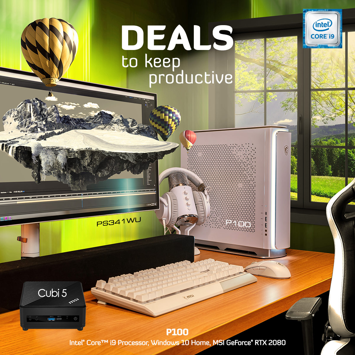 Deals to keep productive