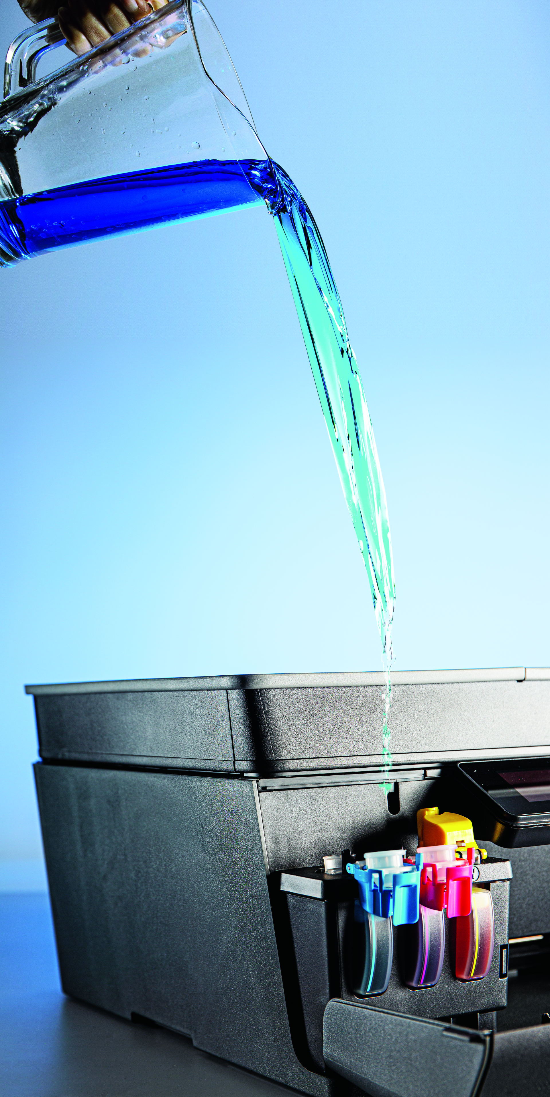 printer met hervulbare inkttanks