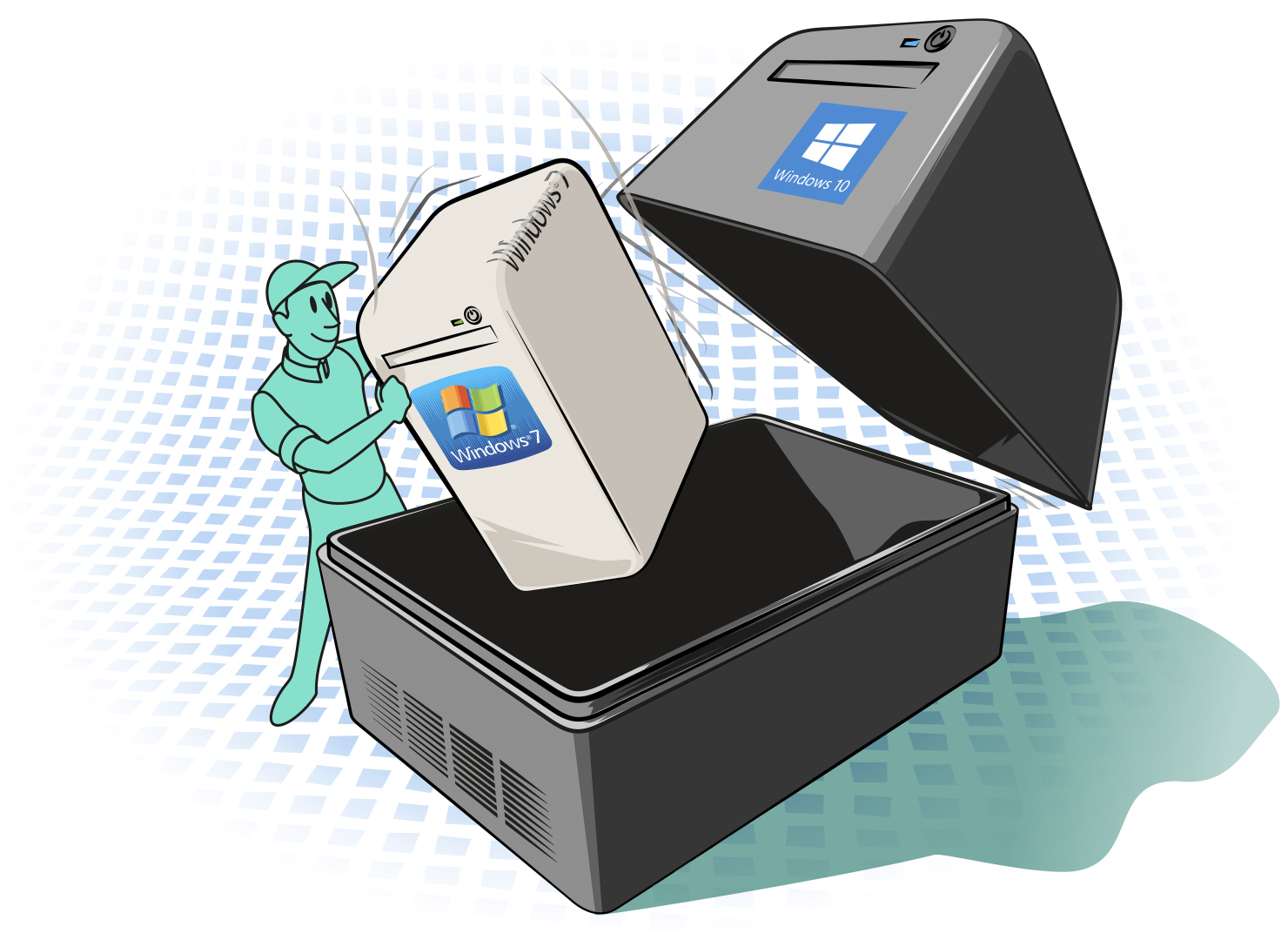 Windows 7 blijven gebruiken in Windows 10 met Hyper-V