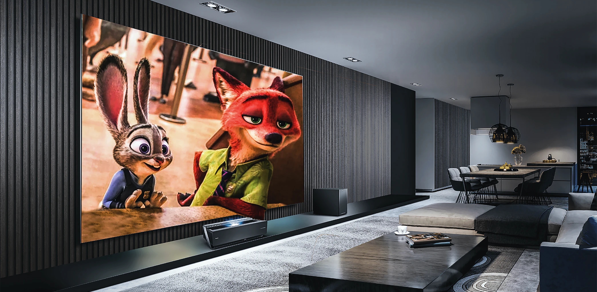 Thuisbioscoop home cinema