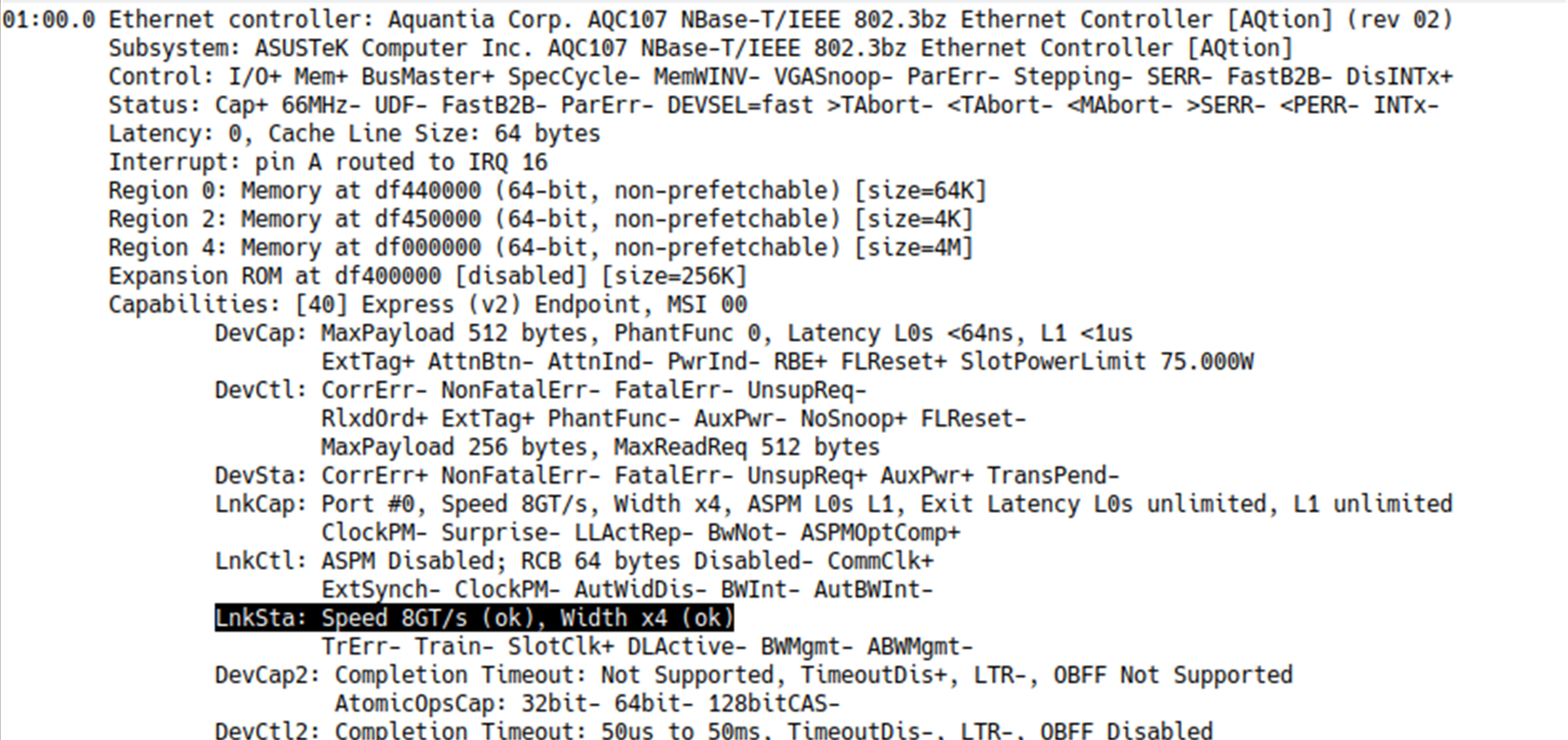 Linux command prompt