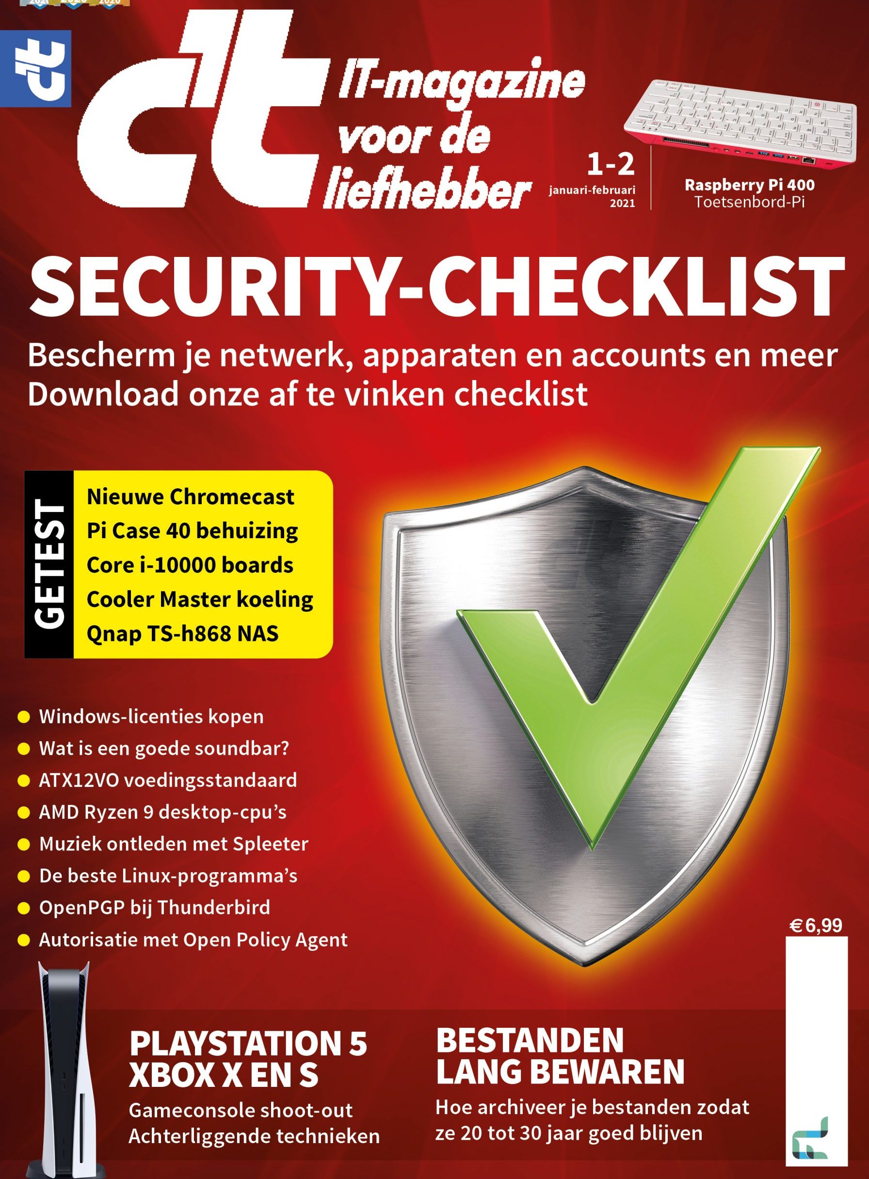 lezen tijdens de lockdown cover c't magazine 1-2 2020