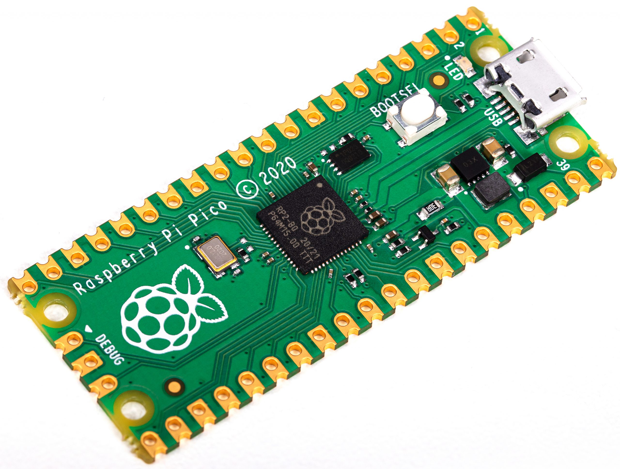Cover voor Raspberry Pi Pico: een Arduino-Pi voor 4 euro