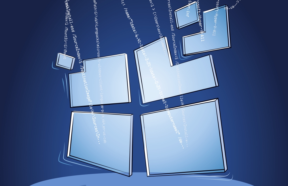 thumbnail voor DISM: één image voor meerdere partities