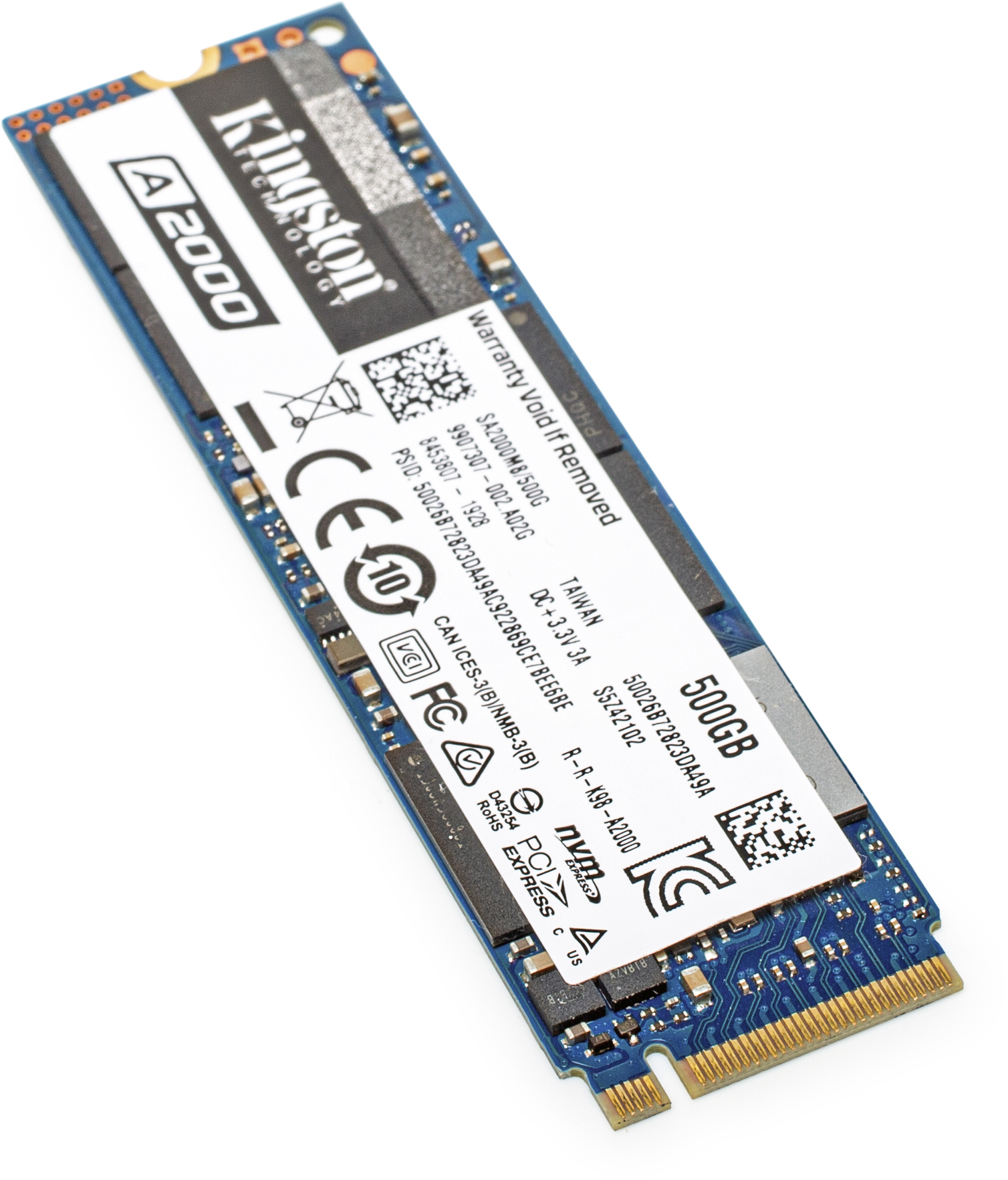 Kingston a2000 nvme pcie-ssdssd