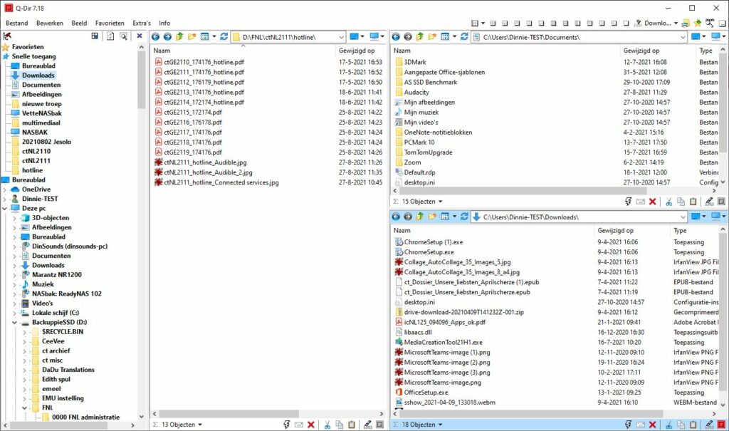 Verkenner met specifieke map starten c't