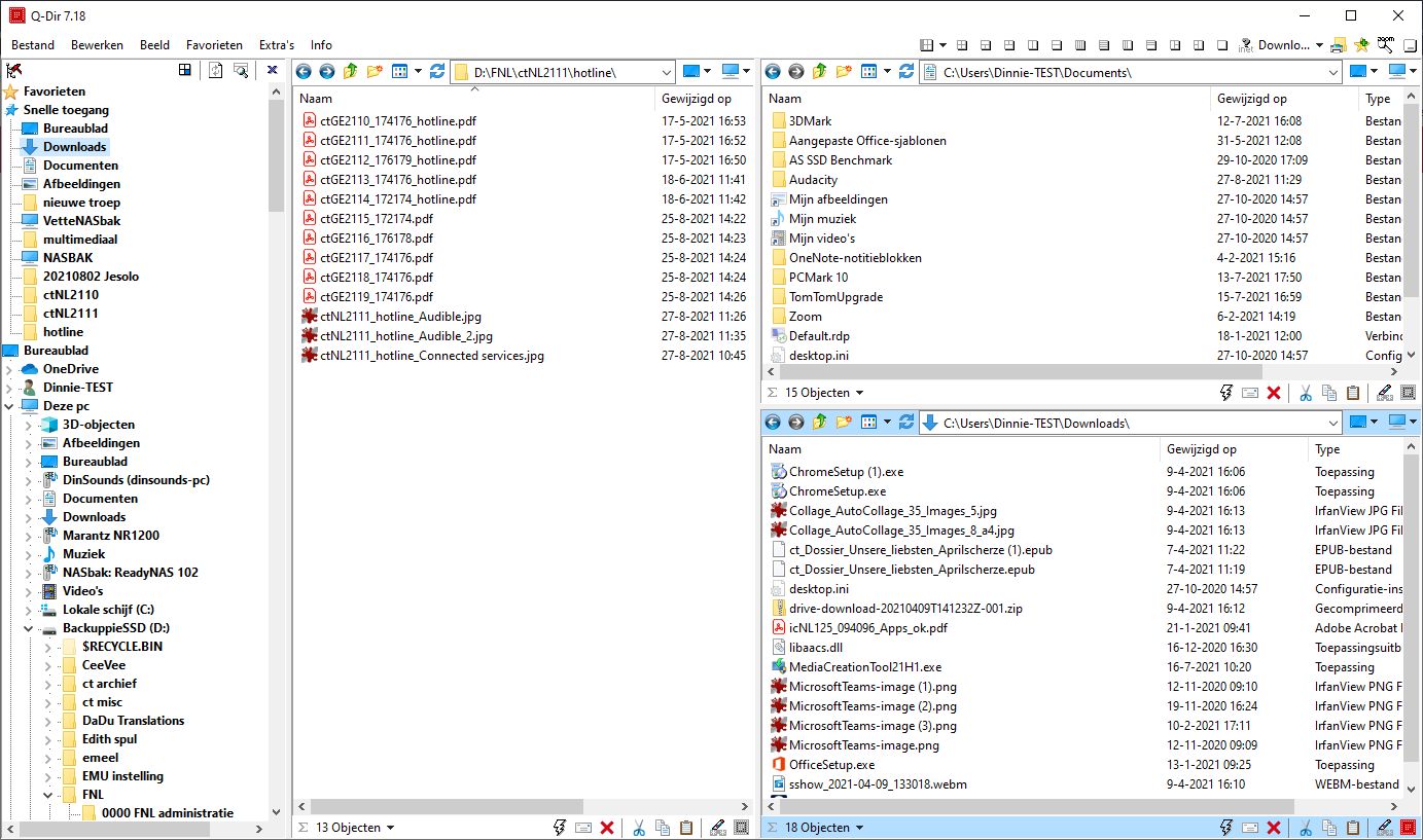 Q-Dir; verkenner; explorer