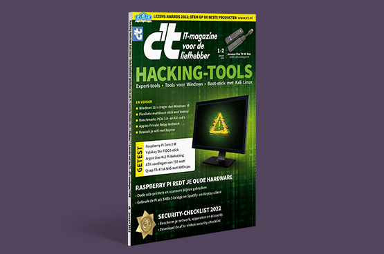 Cover voor Hacking tools – c’t 1-2/2022 is nu te lezen