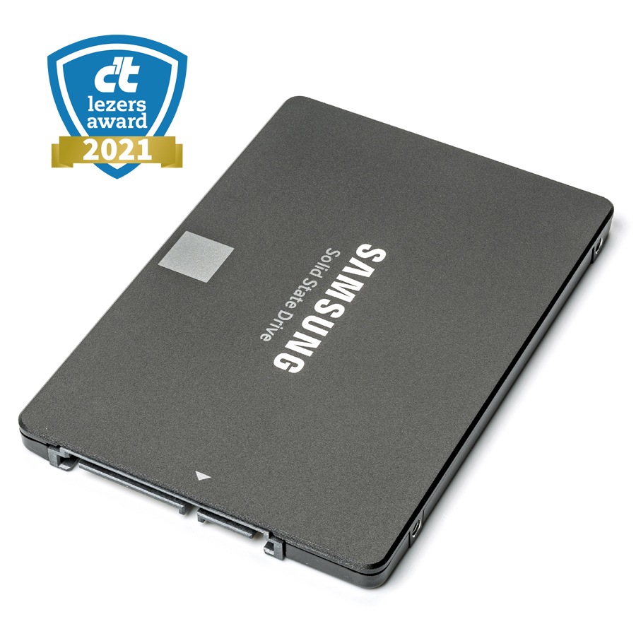 thumbnail voor Genomineerd in de c’t lezers-awards: de Samsung 870 Evo SATA-ssd
