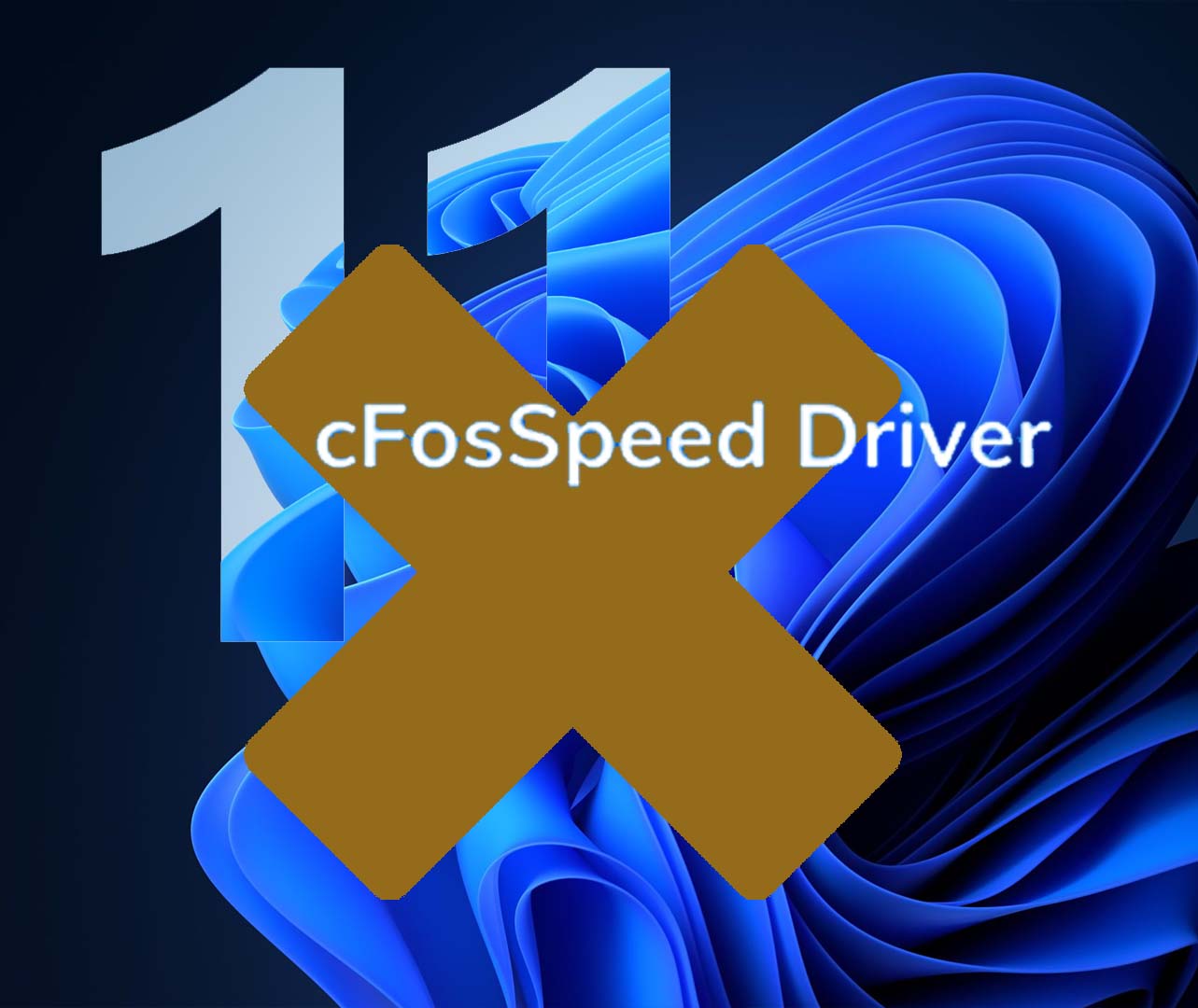 thumbnail voor Windows 11 driver nodig voor installatie (en oplossing voor cFOS Speed Driver)