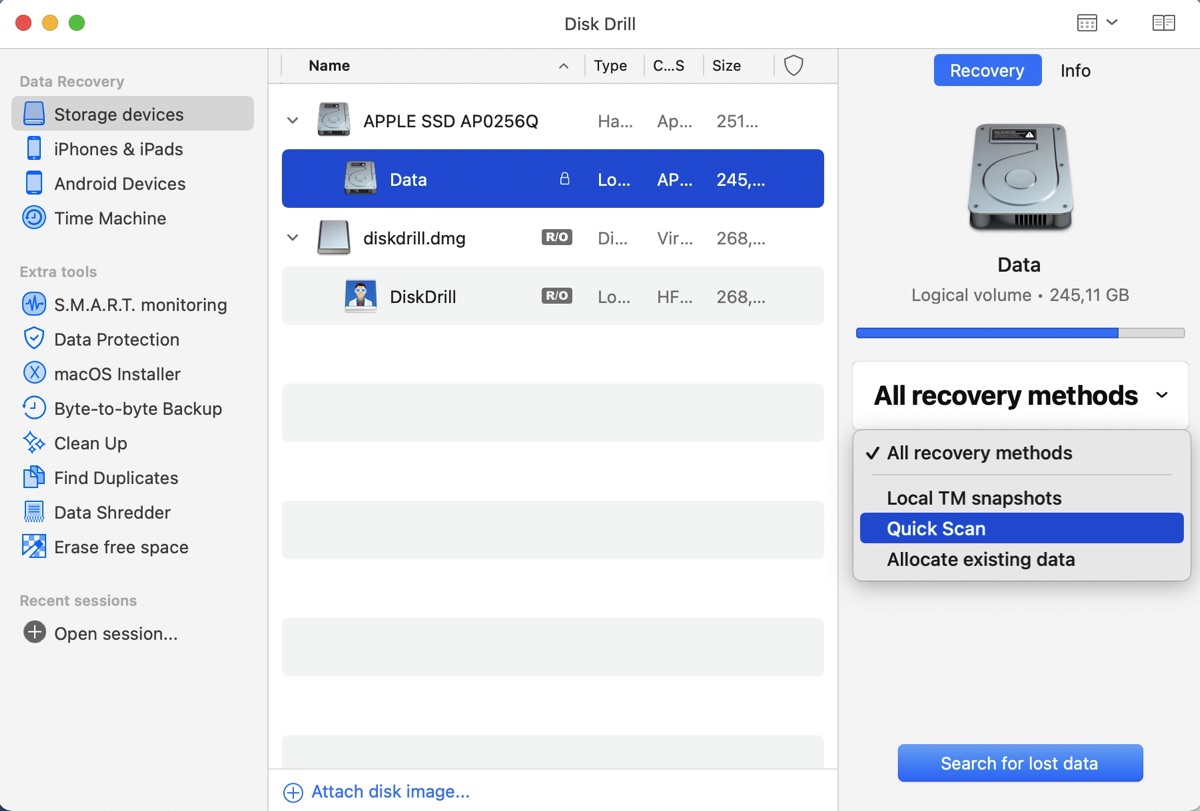 Cover voor Disk Drill herstelt alle bestanden op Mac en Windows – review