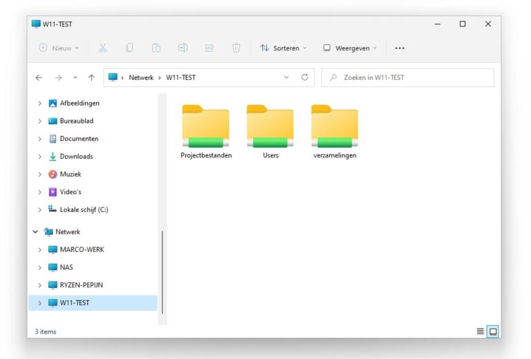 Map of bestand delen in Windows 11 - je thuisnetwerk instellen - c't