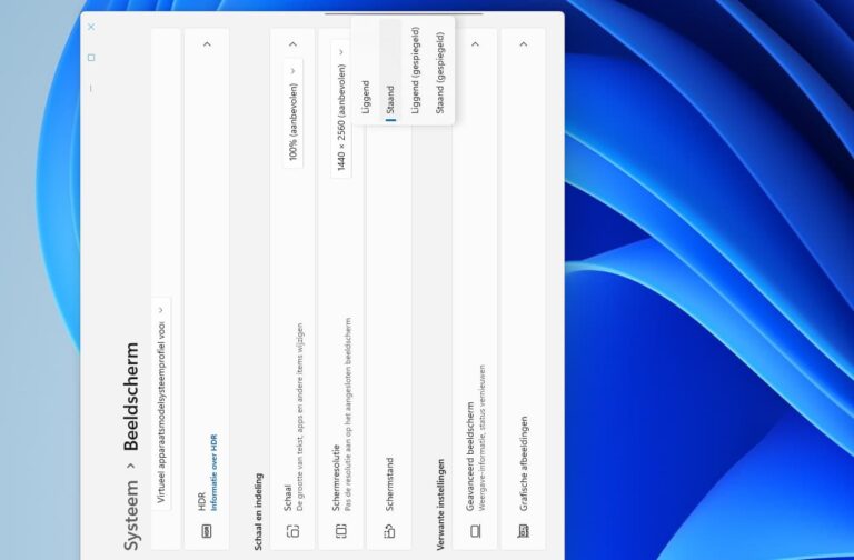 Beeldscherm draaien op laptop of computer: 3 manieren hoe dat kan