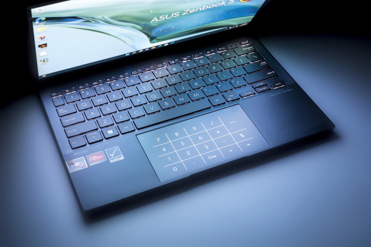 Asus NumPad, numeriek toetsenblok in touchpad