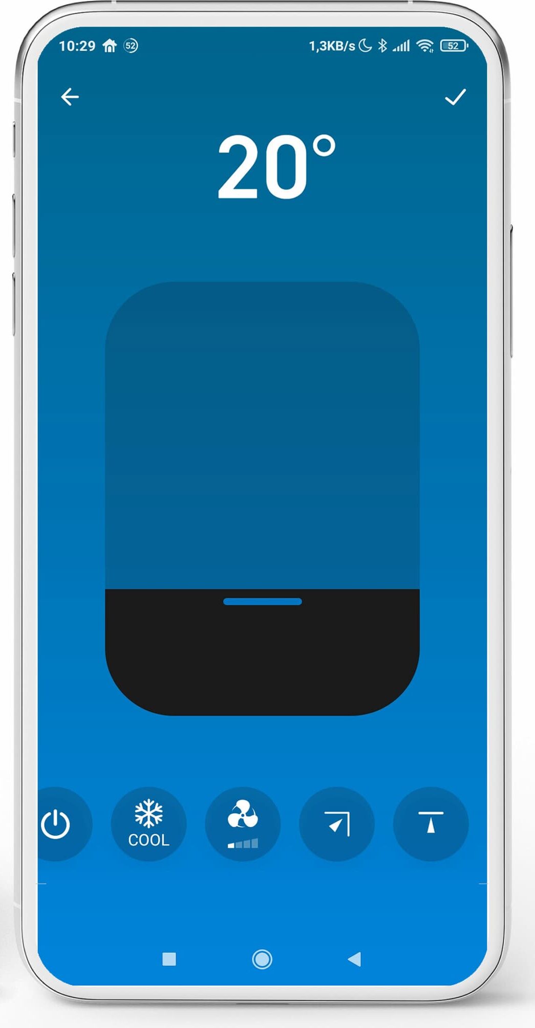 Tado Slimme Airco review - app bedieningsmogelijkheden