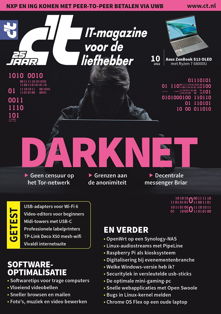 thumbnail voor Darknet, censuur en anonimiteit – c’t magazine 10/2022 staat voor je klaar