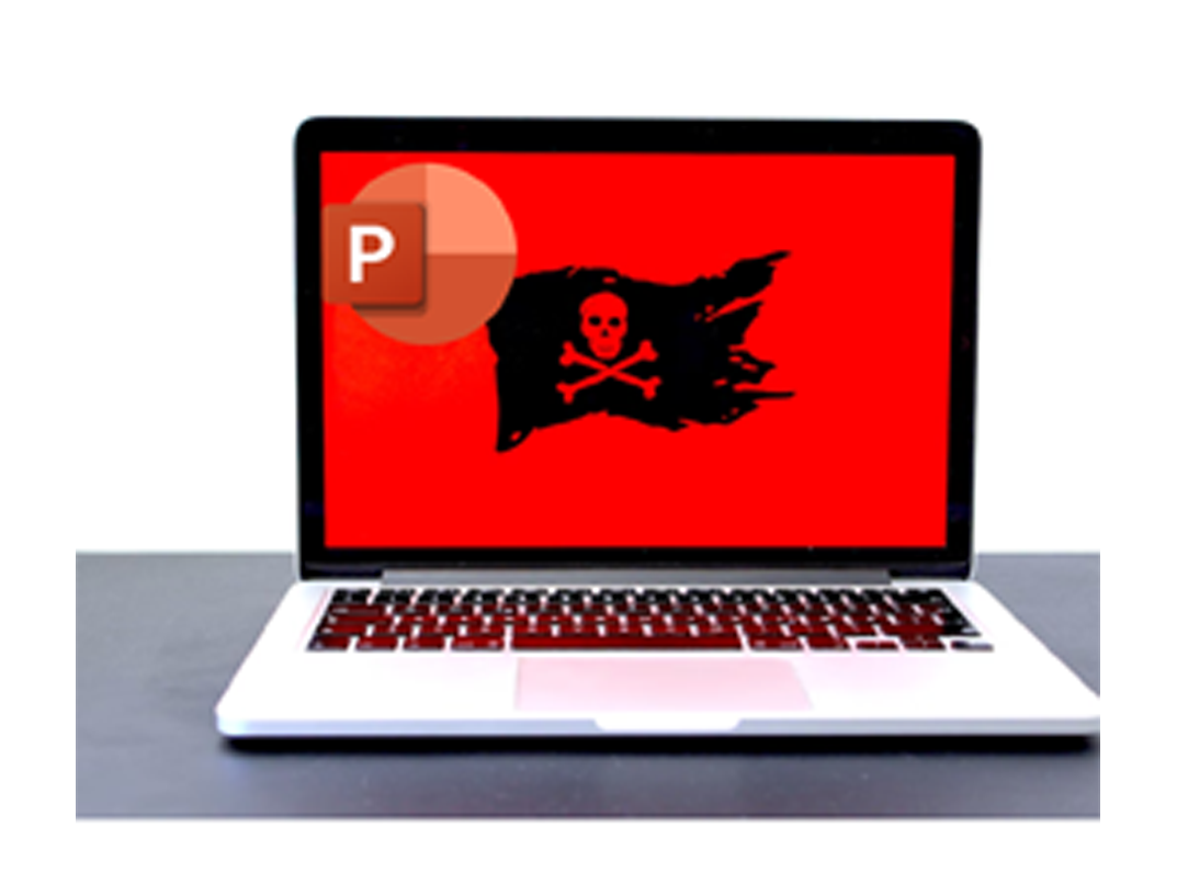 PowerPoint malware zonder macro