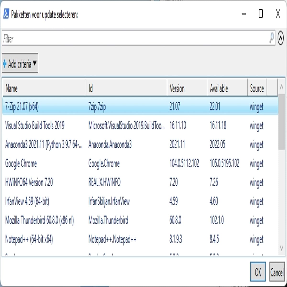 WinGet: update en installeer programma's in een handomdraai