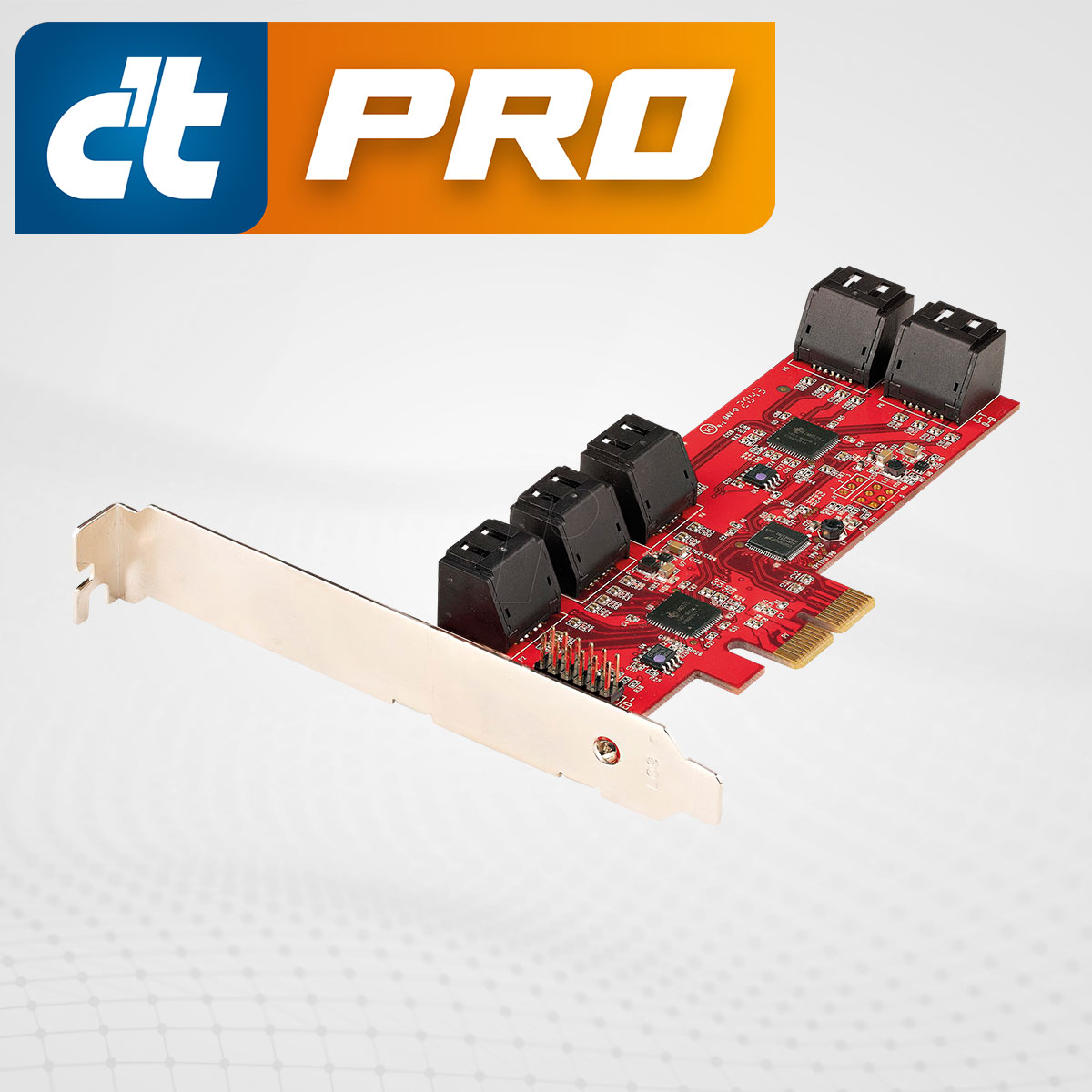 thumbnail voor PCIe-kaarten met twee tot tien SATA-poorten in de test