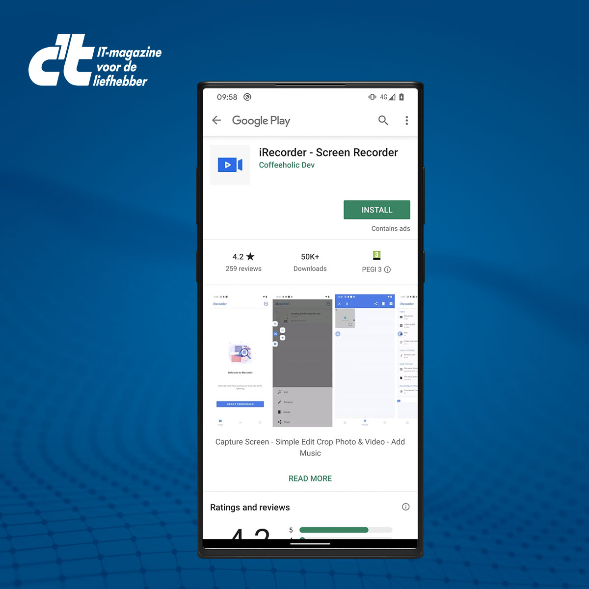 iRecorder-app: van positieve recensies naar kwaadaardige code