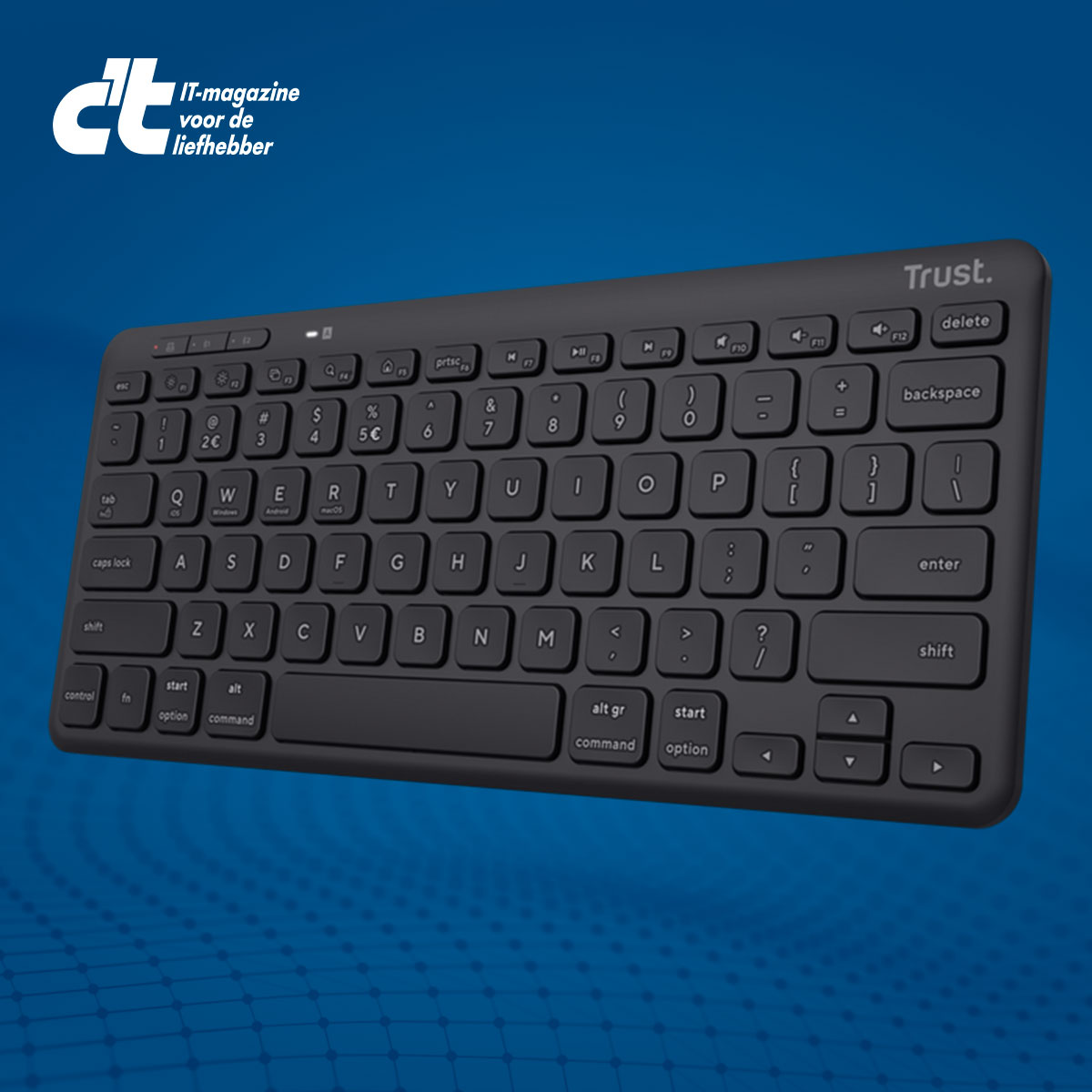 thumbnail voor Trust Lyra review: toetsenbord in handzaam formaat