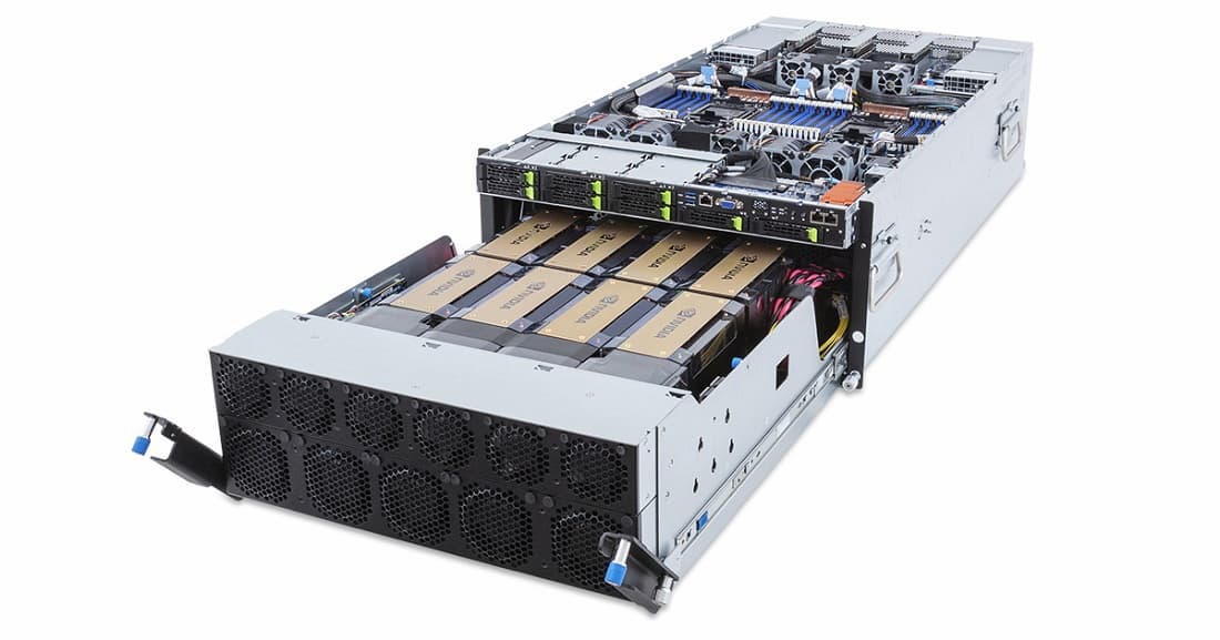 GIGABYTE G593-SD0 en G593-ZD2 voor training van generatieve AI
