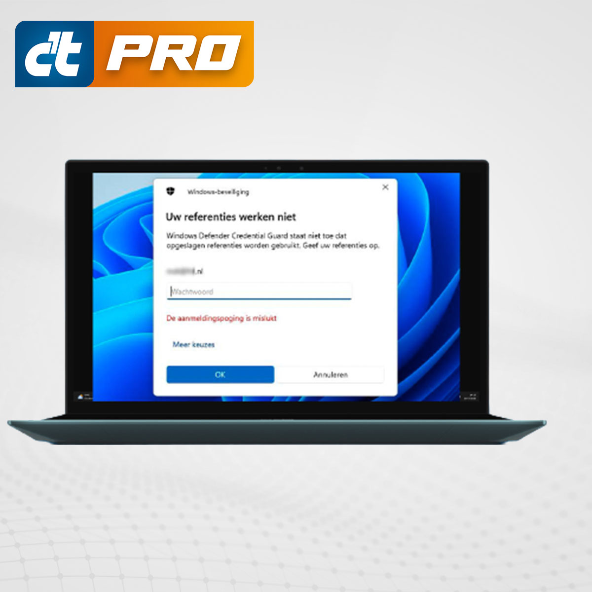 thumbnail voor Windows Defender Credential Guard blokkeert inloggen extern bureaublad