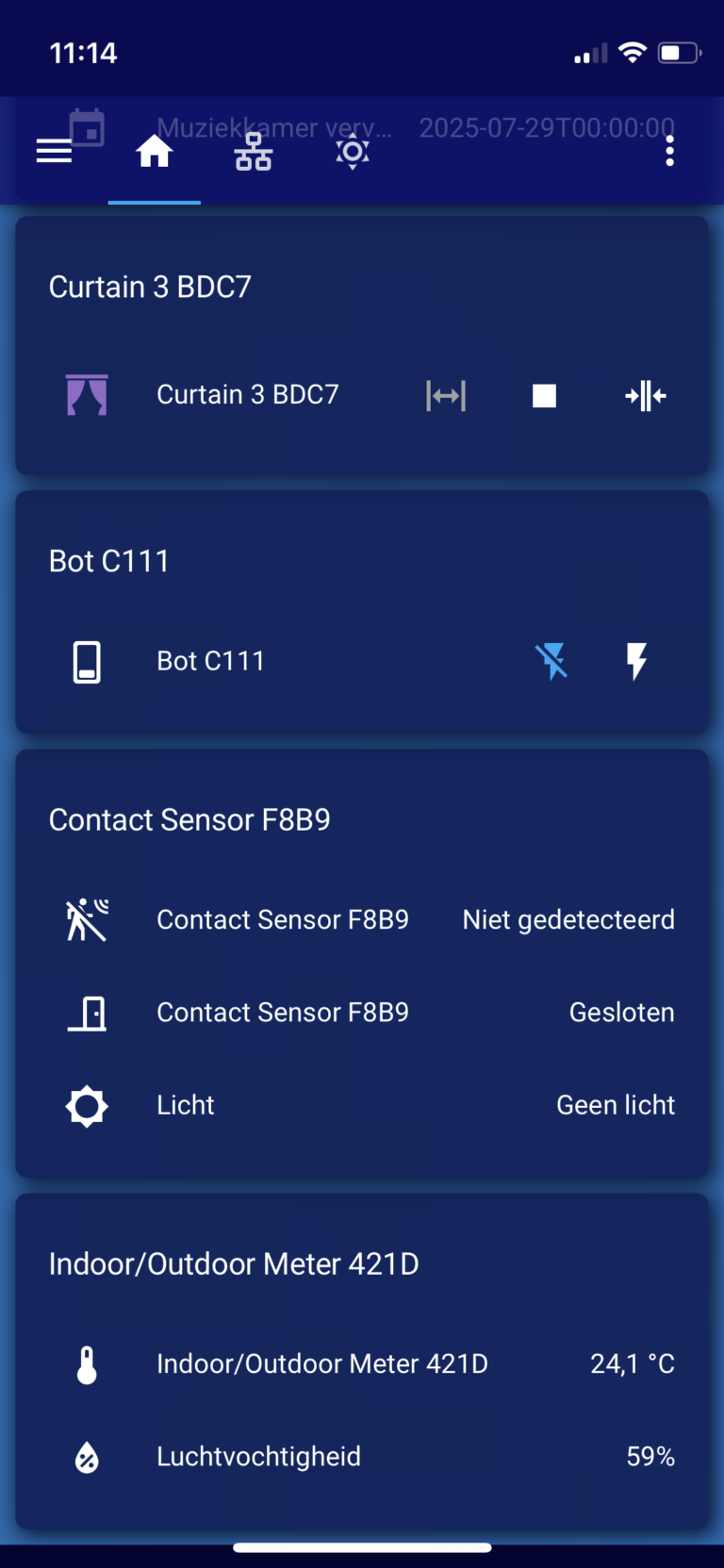 Automatisering van Slimme Gordijnen met Timer