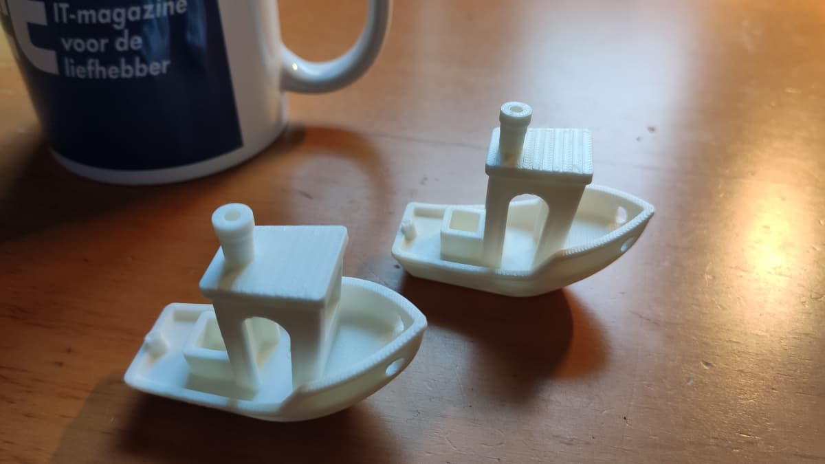 Bambu Lab A1 mini Benchy ludicrous vs normal mode