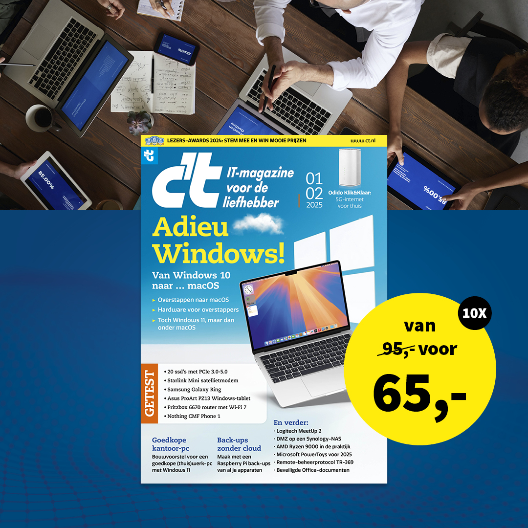 thumbnail voor Start jouw 2025 goed met c’t magazine