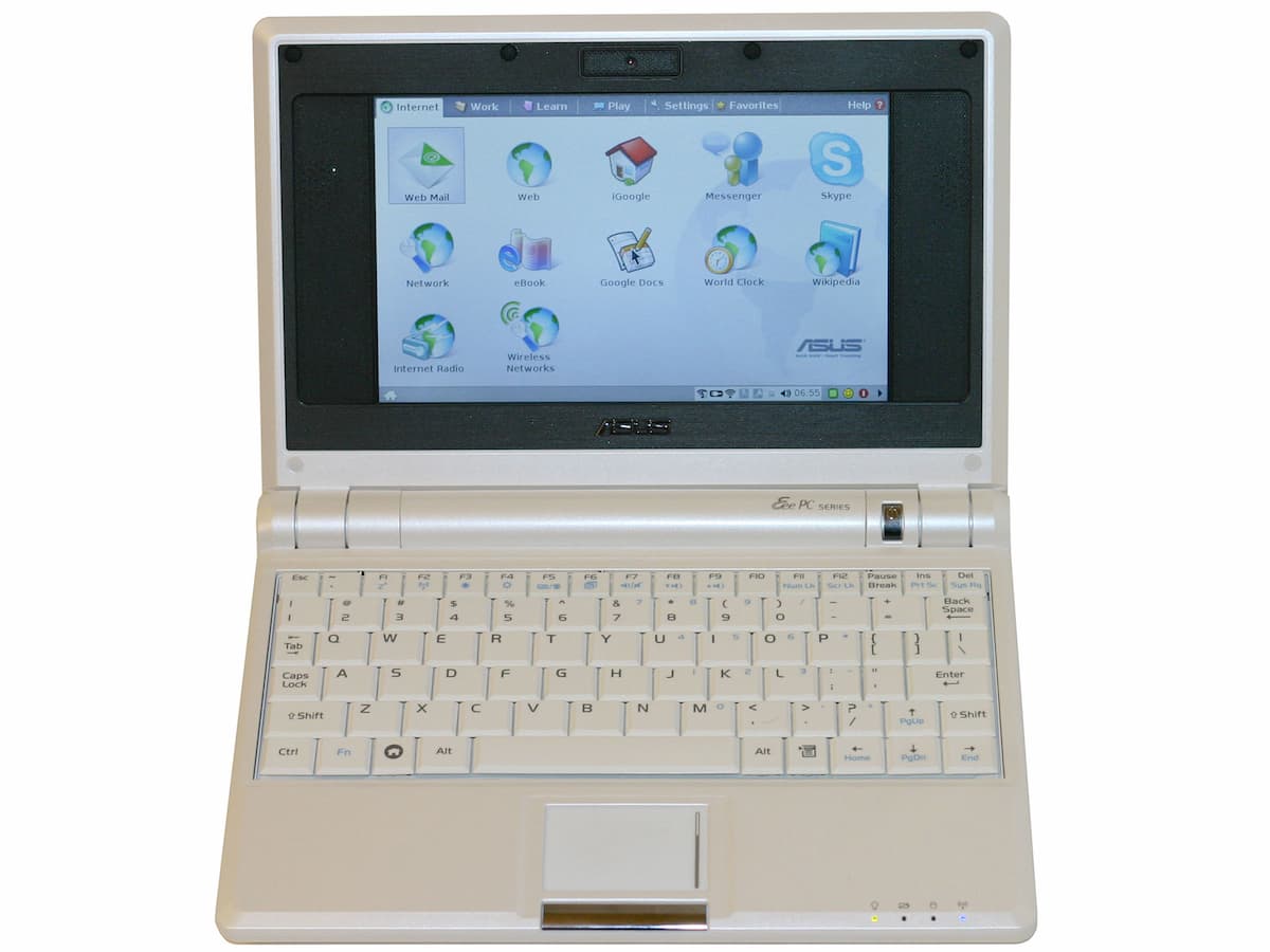 ASUS Eee PC, eerste netbook