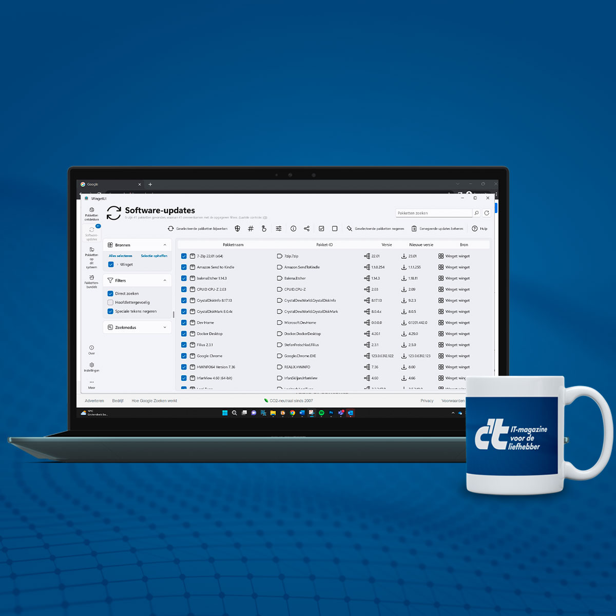WingetUI review: grafische interface voor handige pakketbeheerder Winget