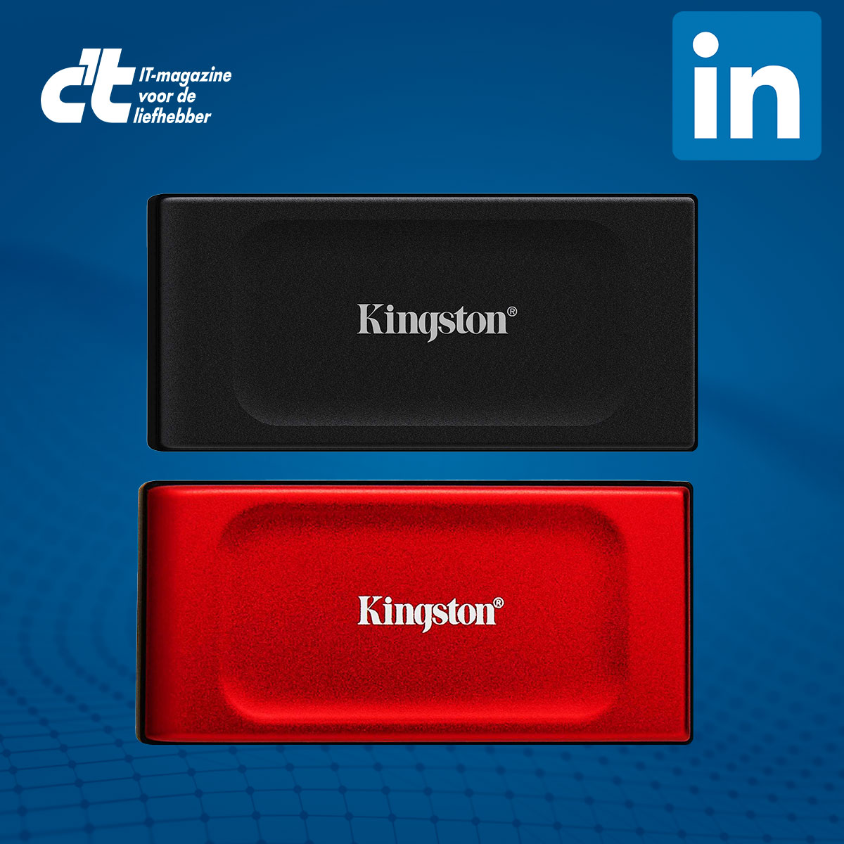 thumbnail voor Win een 2TB Kingston XS1000 externe ssd