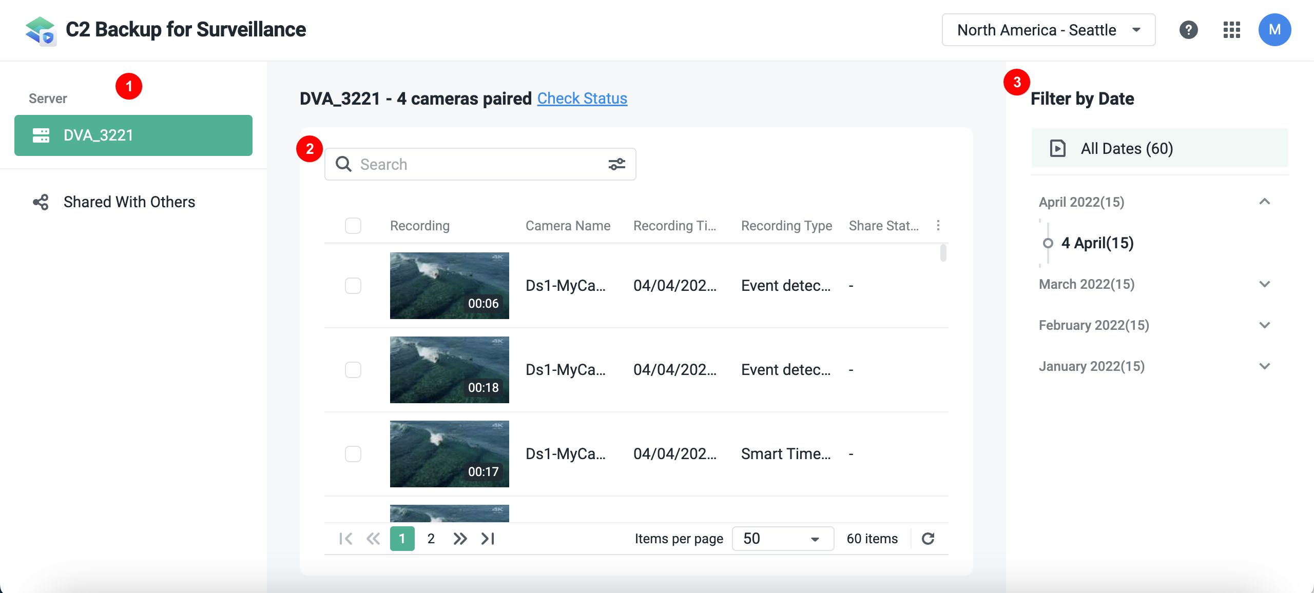 C2 Backup for AI-Surveillance