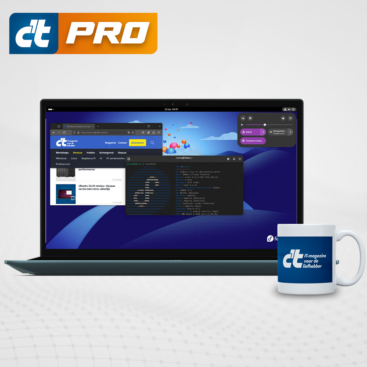 thumbnail voor Fedora Workstation 41 review: Gnome 47 én vernieuwde software