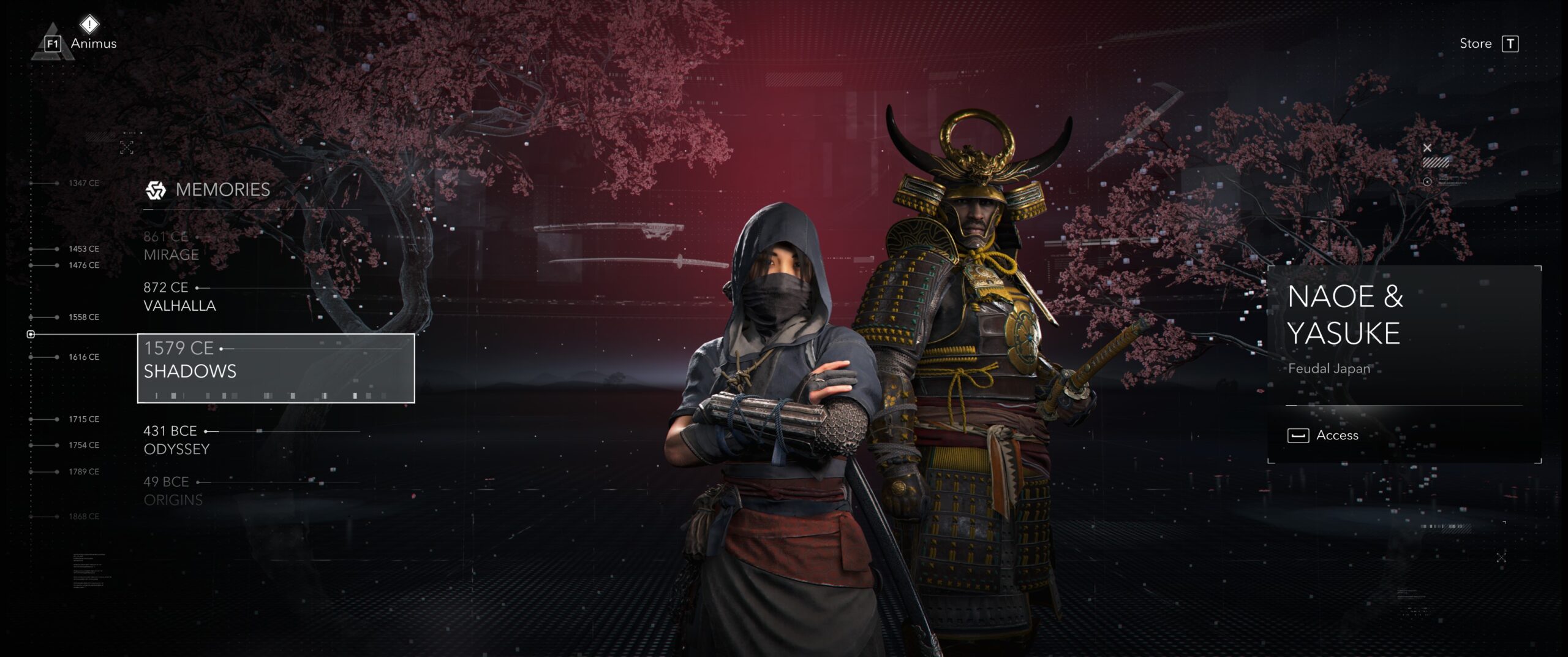 's Creed® Shadows Naoe en Yasuke