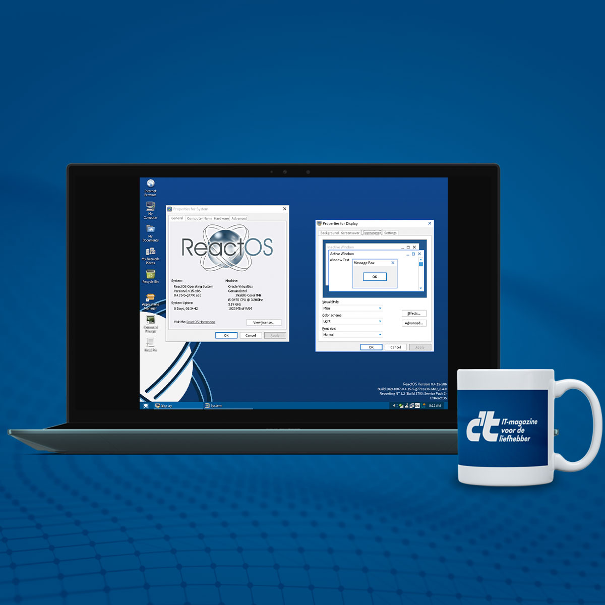 Windows XP-alternatief ReactOS krijgt grootste update in jaren