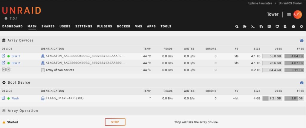 LincPlus LincStation N2 review: ssd-NAS met 10Gbit én Unraid